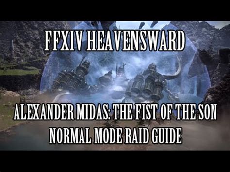 FFXIV Heavensward: Alexander Midas Floor 1 .